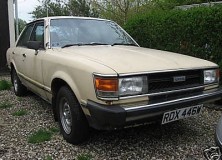 Beige 1981 Toyota Carina TA40