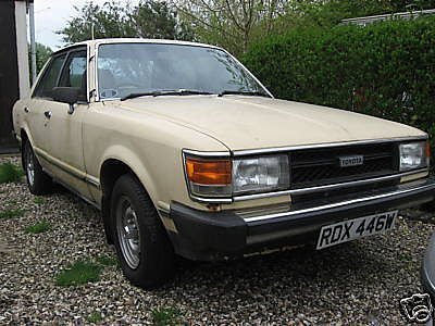 Beige 1981 Toyota Carina TA40