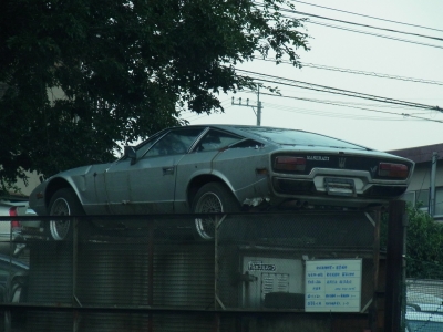 Scrapped Maserati Khamsin