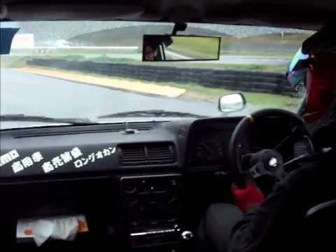 Carina KA67V van drifting on Suzuka