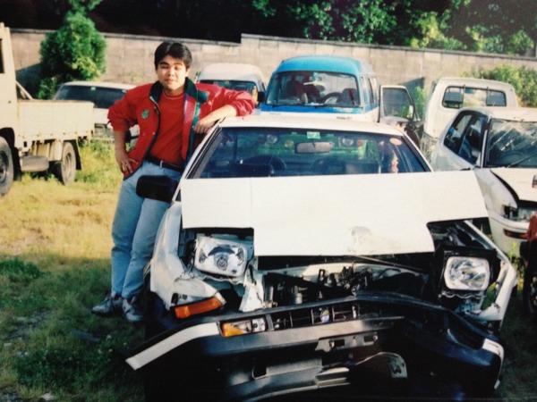 Wrecked Toyota Sprinter Trueno AE86