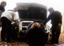 Wrecked Nissan Silvia S13