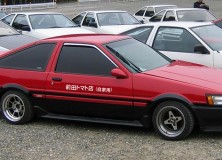 Panda red AE86 Maeda Tomato Shop