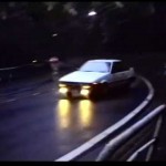 Touge drifting in 1990 on the Hakone mountain pass