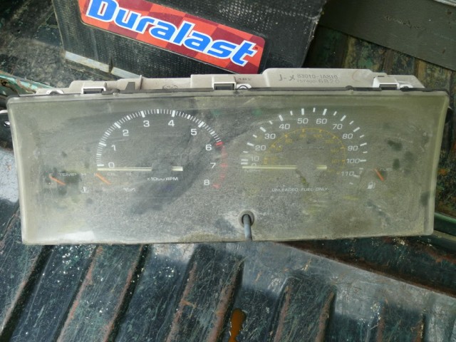 AE86 Trivia USDM Toyota Corolla AE86 SR5 gauge cluster