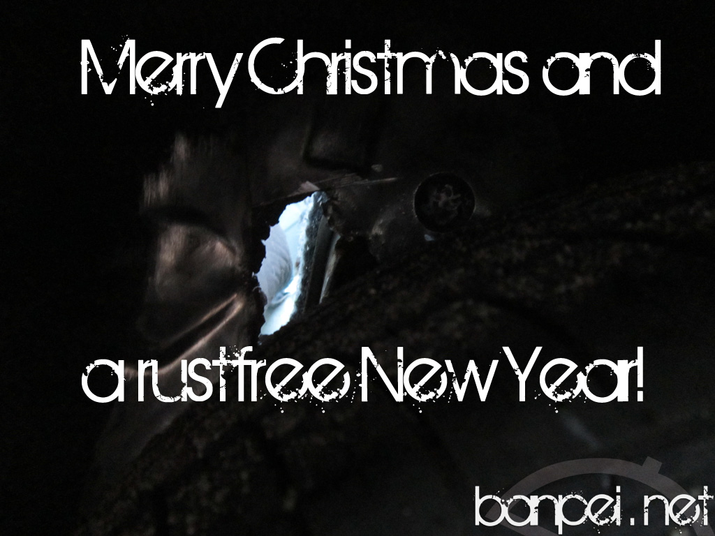 Merry Christmas and a rustfree New Year!