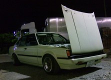 Toyota Carina flipfront hood