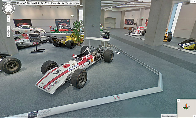 Honda Museum on Google Streetview