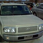 Japanese Rustoseums: Nissan Rasheen junkyard car