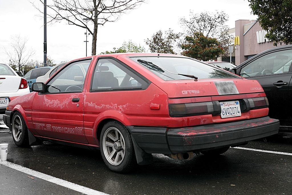 Down on the Street: Toyota Corolla AE86 GT-S
