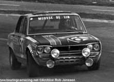 Nissan Skyline 2000GT in 1972 at ETCC in Spa Francorchamps