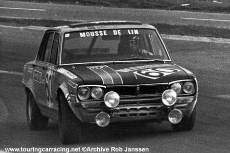 Nissan Skyline 2000GT in 1972 at ETCC in Spa Francorchamps