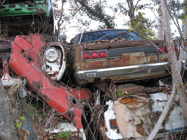 Rusty Nissan Skyline C10 sedan