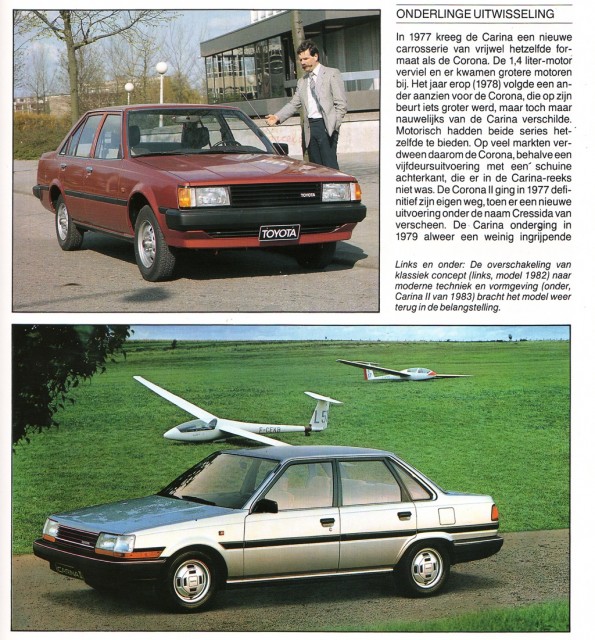 Toyota Carina TA60 vs Toyota Carina II AT150