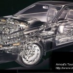 Picture of the Week: Toyota Supra MA70 cutaway drawing