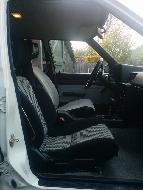 My Carina: Celica Supra seat upgrade