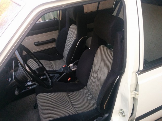 My Carina: Celica Supra seat upgrade