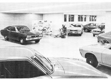 Dutch Datsun dealer showroom