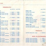 Brochures: Datsun pricelist from 1973