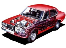 Datsun 180B Cutaway drawing