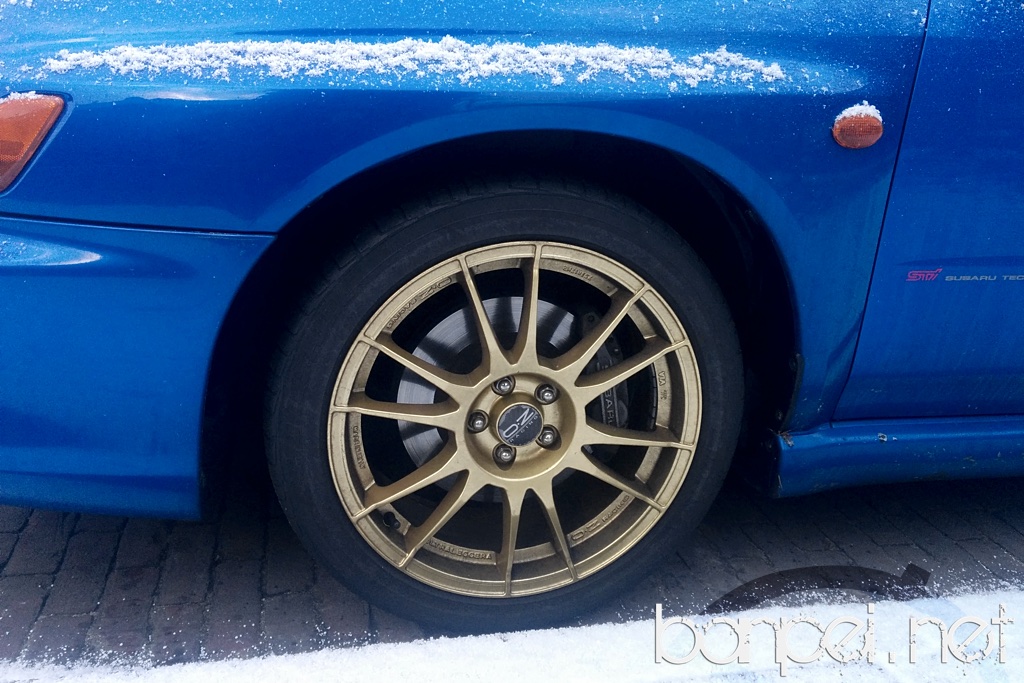 Down on the Street: Snowy Subaru Impreza WRX