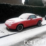 Down on the Street: Snowy Mazda MX-5 NA