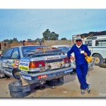 Picture of the Week: Toyota Corolla Levin AE86 at Paris-Dakar in 1984