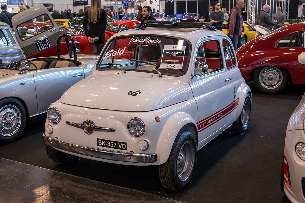 Abarth Fiat 695 SS: based on the Fiat 500. Photo by Matti Blume