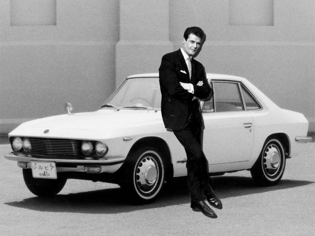 Nissan Silvia CSP311 and the Saint (Roger Moore)