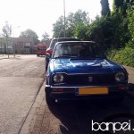 Down on the Street: Blue 1979 Honda Civic Mk1