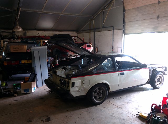 Moving the Celica AA63