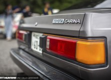 Toyota Carina GT-R AA63 at Nikko Circuit