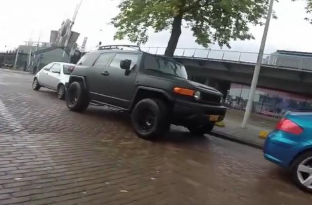 Down on the Street: Wrapped Toyota FJ Cruiser