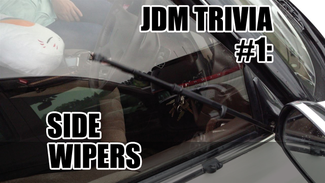 JDM Trivia #1: Side Wipers on the GX81