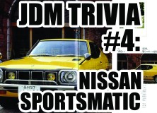 JDM Trivia #4: Nissan Sportsmatic