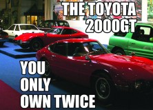 The Toyota 2000GT You Only Own Twice