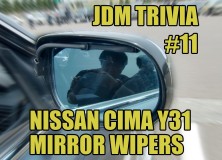 JDM Trivia #11: Nissan Cima Y31 Mirror Wipers