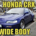 Widebody Honda CRX Mk II ED9 [Down on the Street]