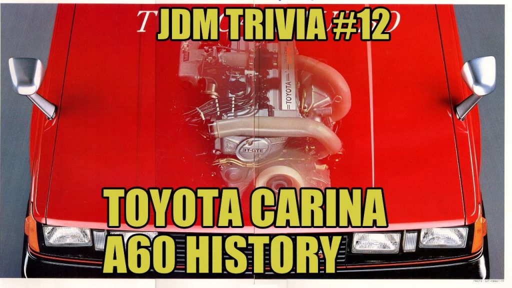 Toyota Carina A60 history [JDM Trivia]