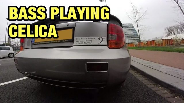 Toyota Celica ZZT231 bass player car spotting