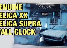 genuine toyota celica supra ma61 wall clock