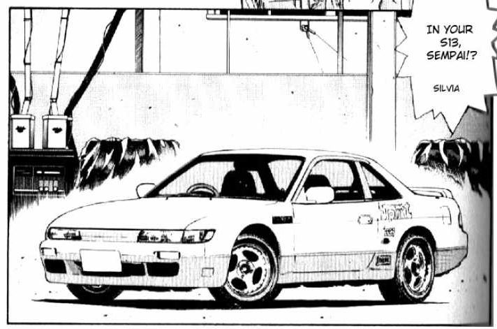 The cars of Initial D - Manga Car Spotting - part 1
