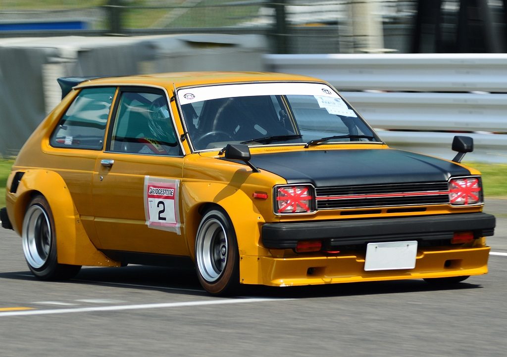 Race inspired Toyota Starlet KP61