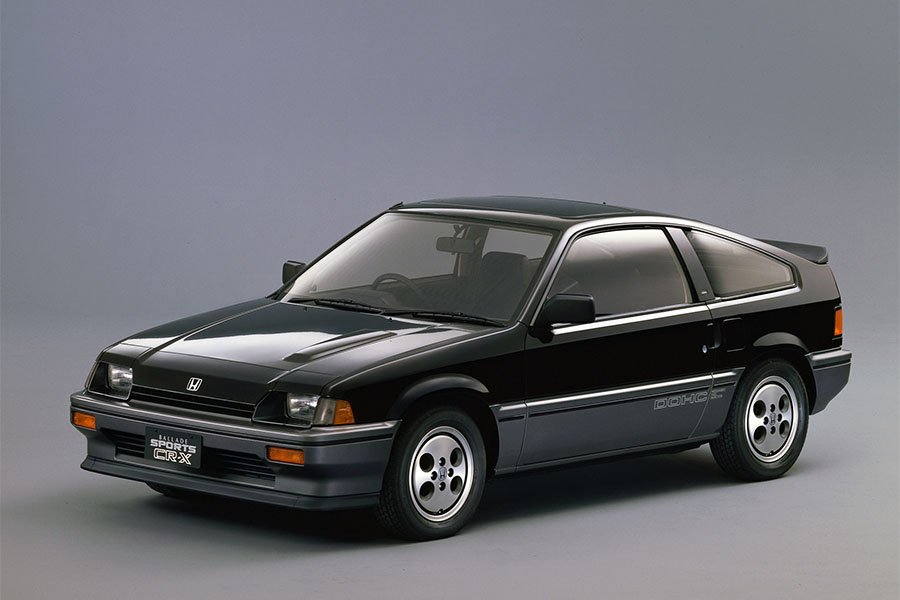 Honda CRX has the same popup headlamp brows