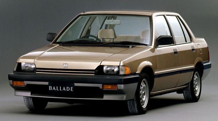 Honda Ballade was the four door version of the Honda Civic