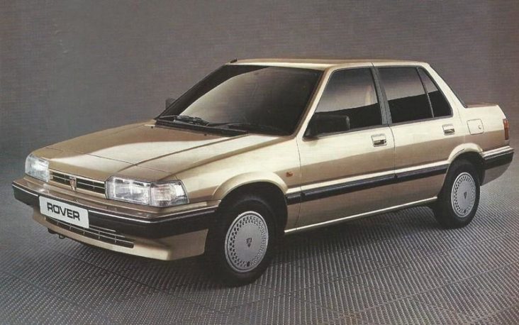 The Rover 200 was actually a Honda Ballade