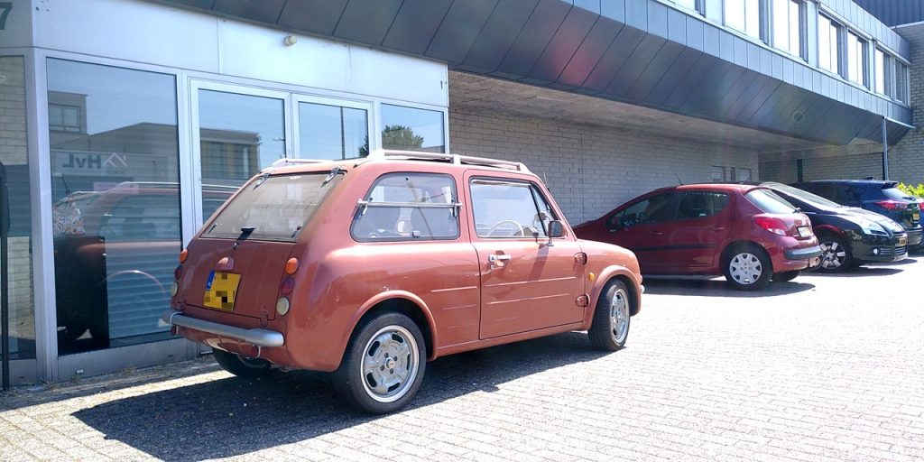 Terracotta 1990 Nissan Pao