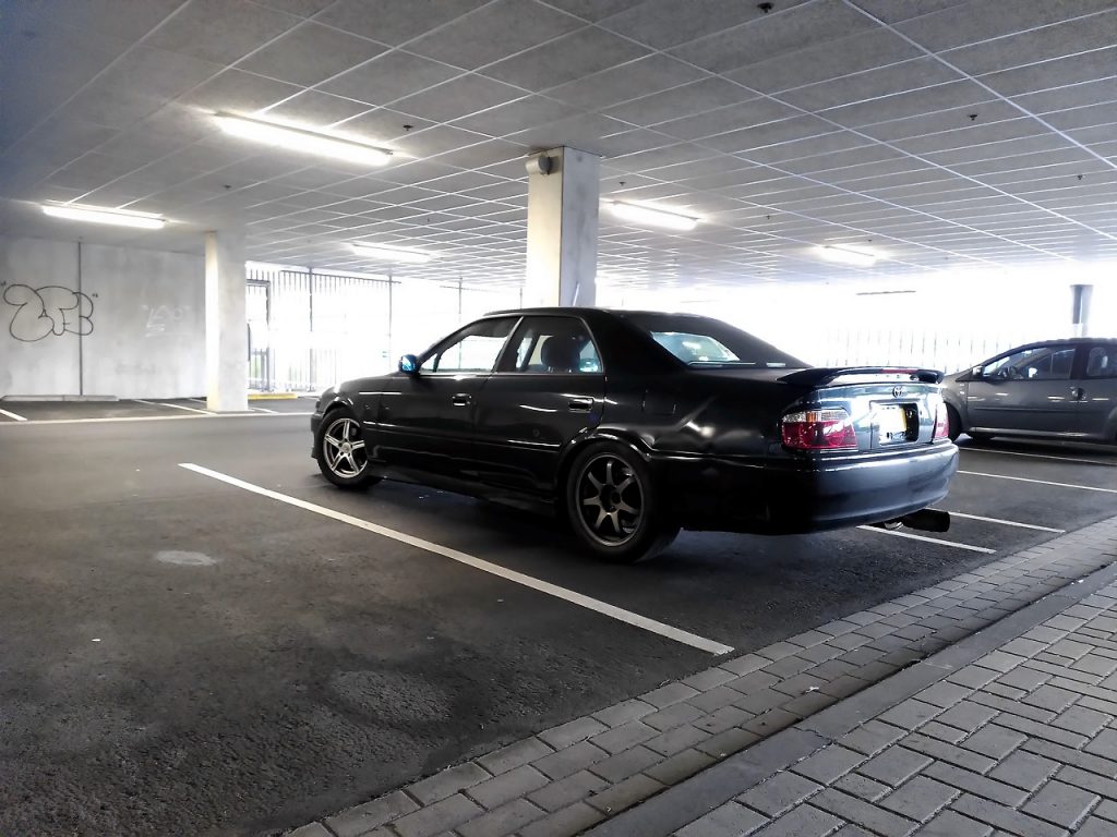 1997 Toyota Chaser JZX100 Tourer V at the local Ikea