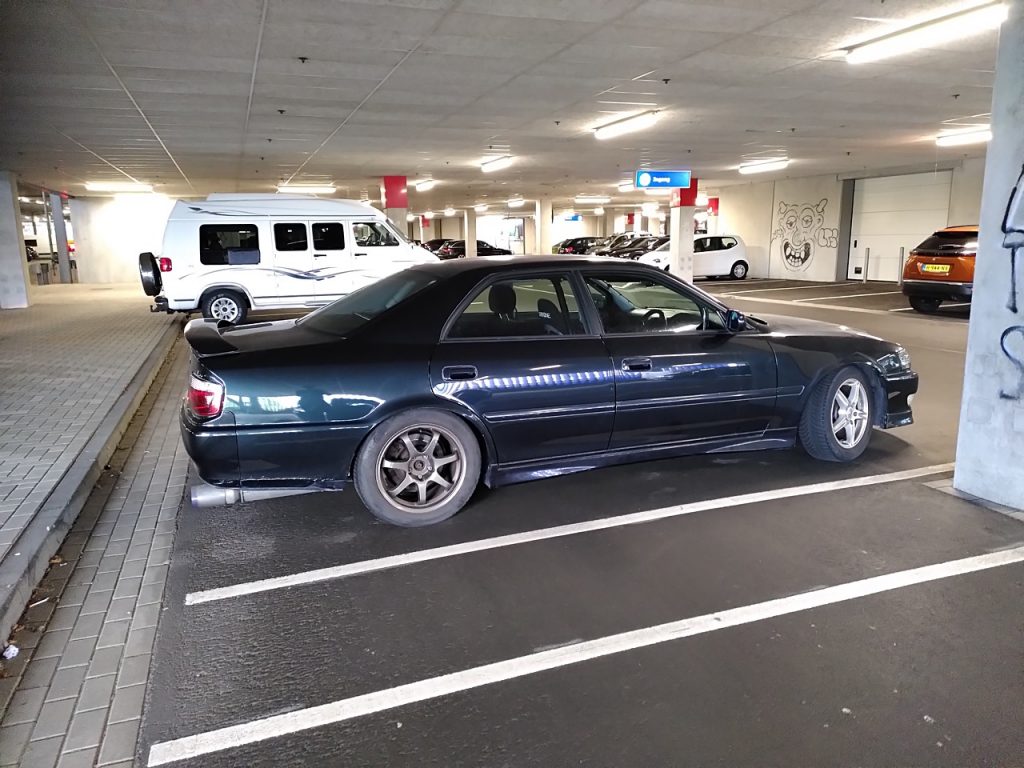 1997 Toyota Chaser JZX100 Tourer V at the local Ikea