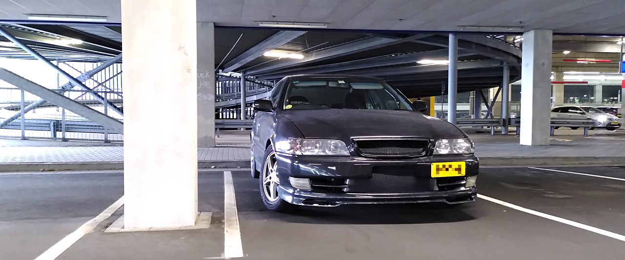 1997 Toyota Chaser JZX100 Tourer V at the local Ikea